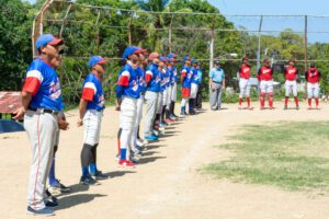 young baseball players